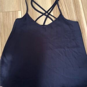 Hollister Navy Camisole with Criss-Cross Back